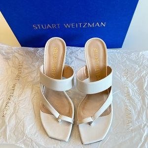 Stuart Weizman Lyla sandal White EU 7